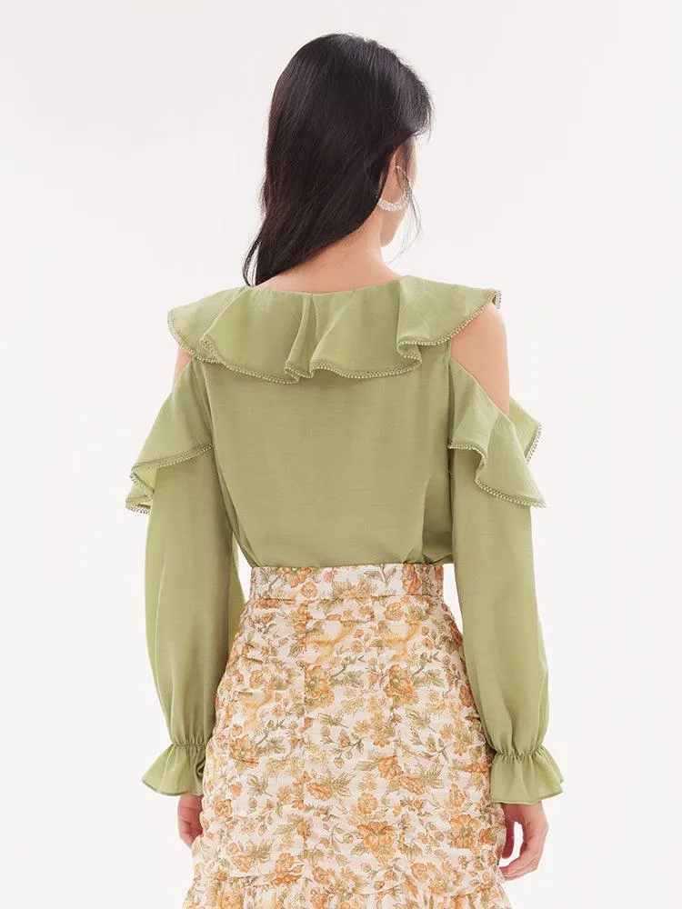 Acetate Woven Blouse