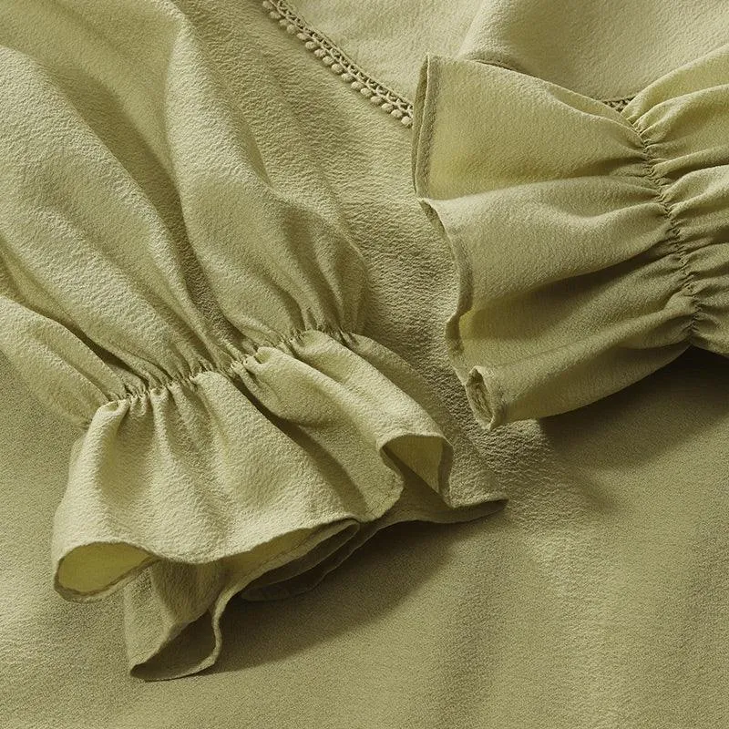 Acetate Woven Blouse