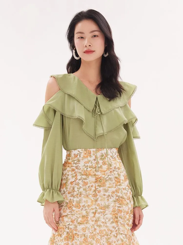 Acetate Woven Blouse