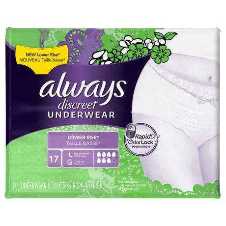 Always Discreet RapidDry  OdourLock Underwear