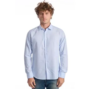 Baldinini Trend Light Blue Cotton Men's Shirt