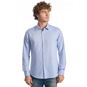 Baldinini Trend Light Blue Cotton Men's Shirt