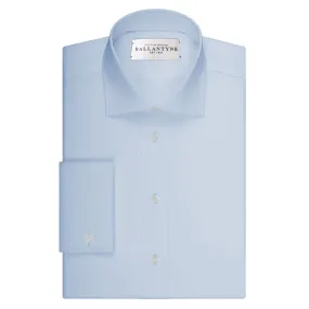 Ballantyne Light Blue Cotton Men Men's Shirt