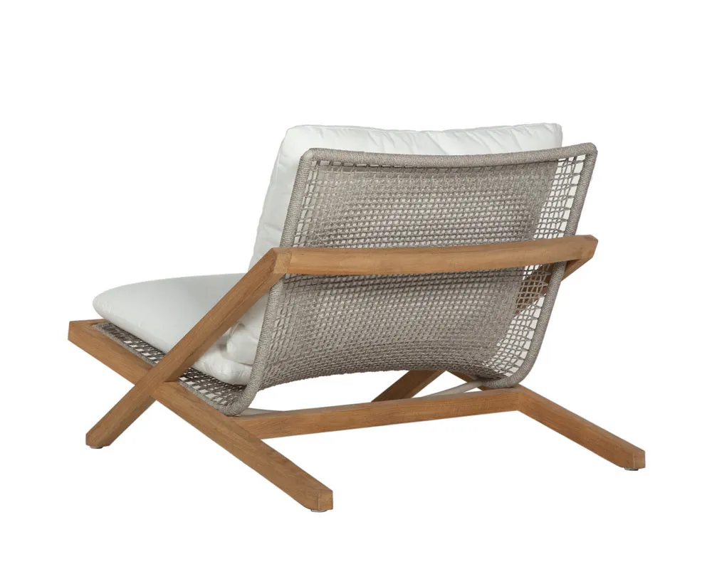 Bari Lounge Chair - Natural