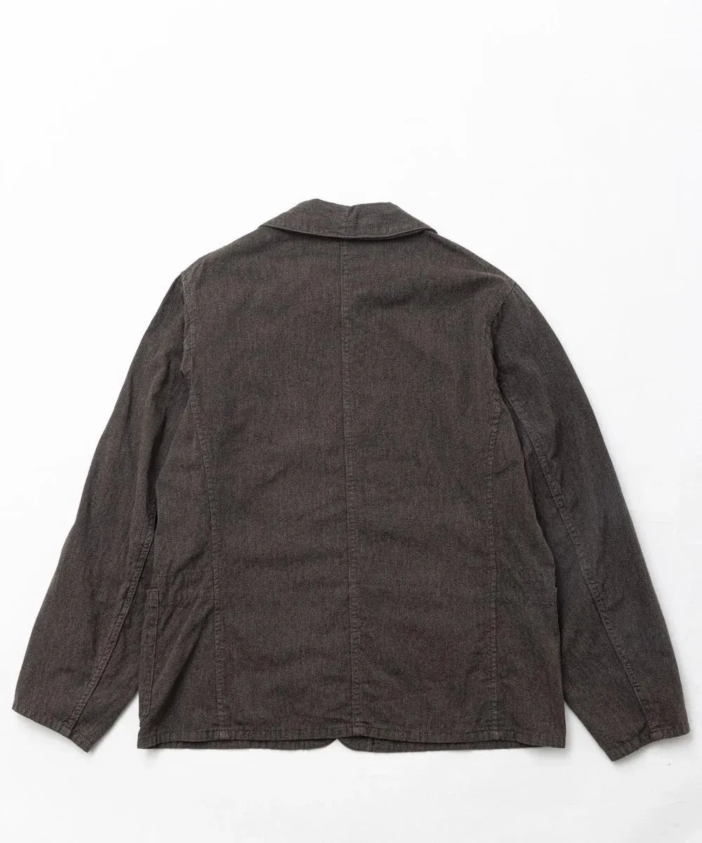 Belafonte Ragtime Clothing, GBK Work Coat, Overdyed Salt & Pepper
