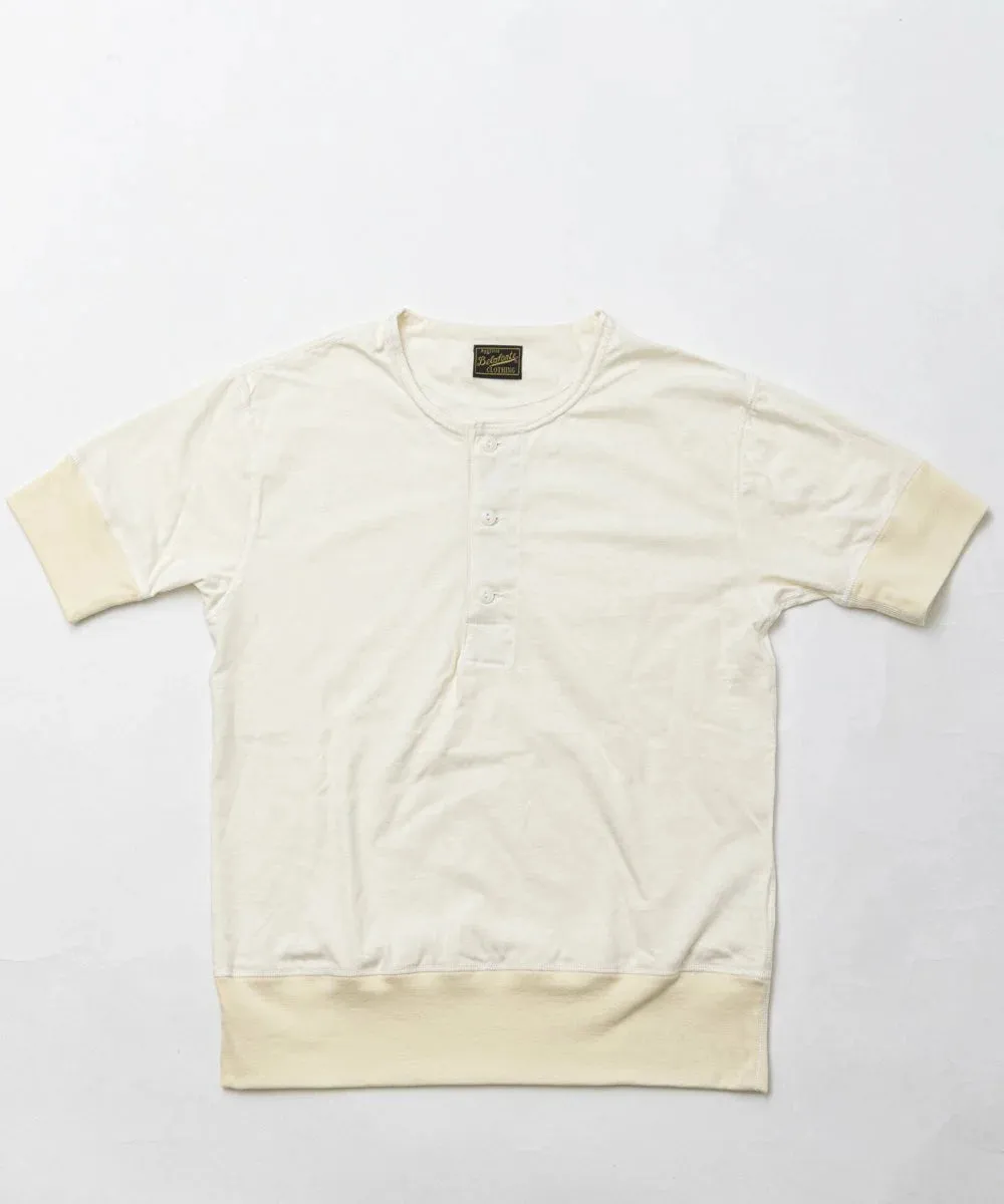 Belafonte Ragtime Clothing, Hemrib Papillon Shirt (no embroidery), Ivory