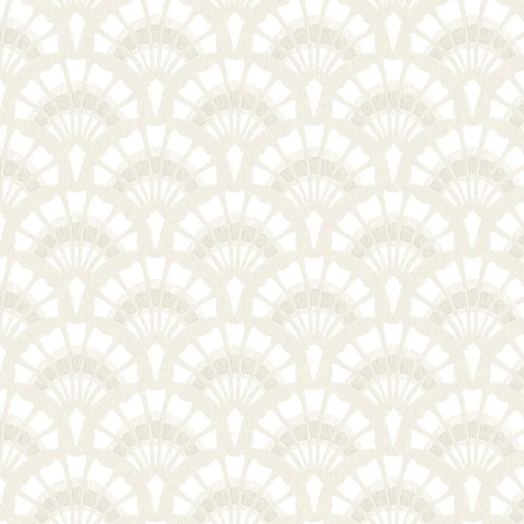 Betsy Fan Ditsy Wallpaper - Magnolia