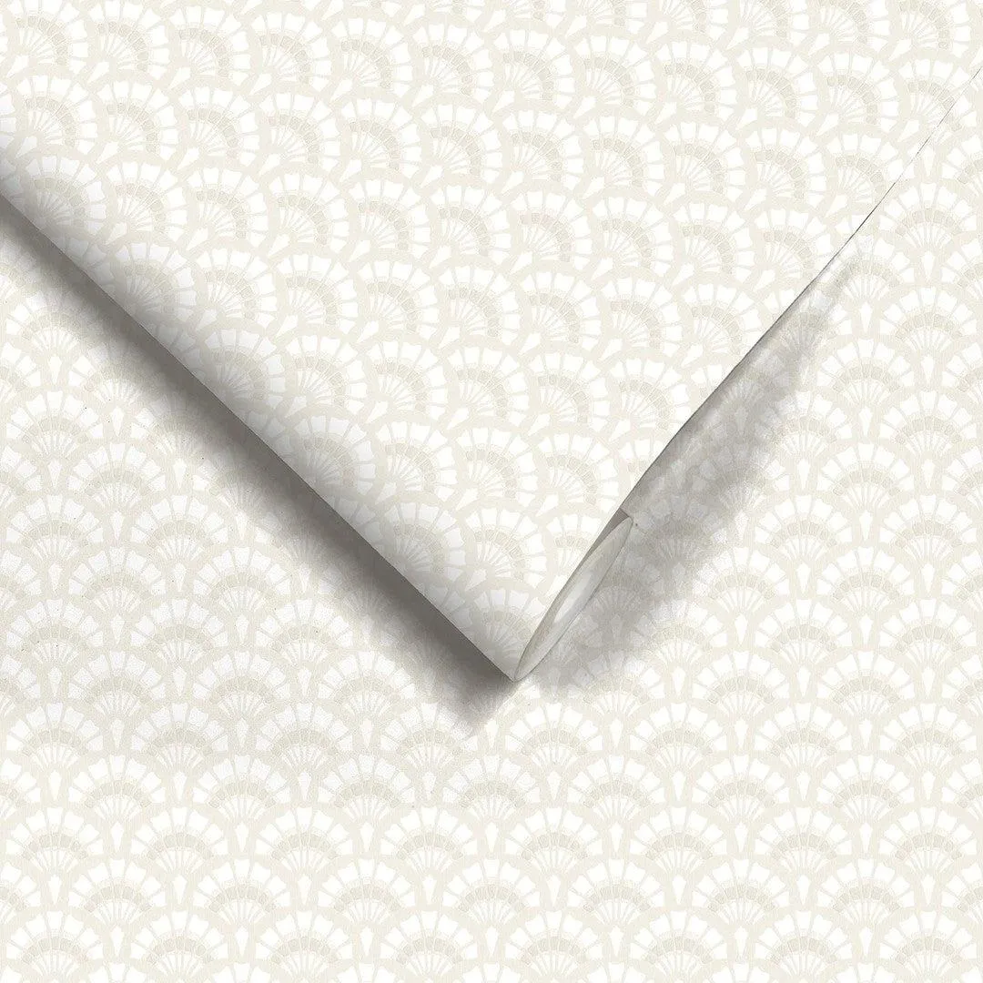Betsy Fan Ditsy Wallpaper - Magnolia