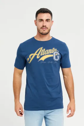 Blue Graphic T-Shirt