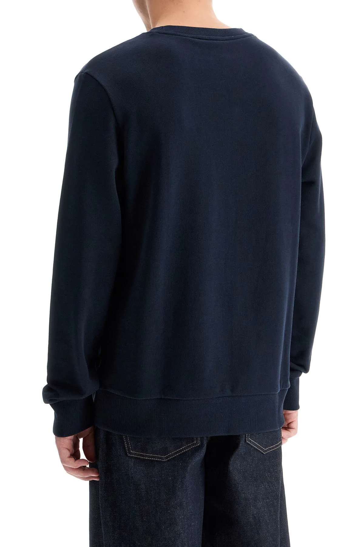 Boss Men's Crewneck Sweatshirt With Double Mon