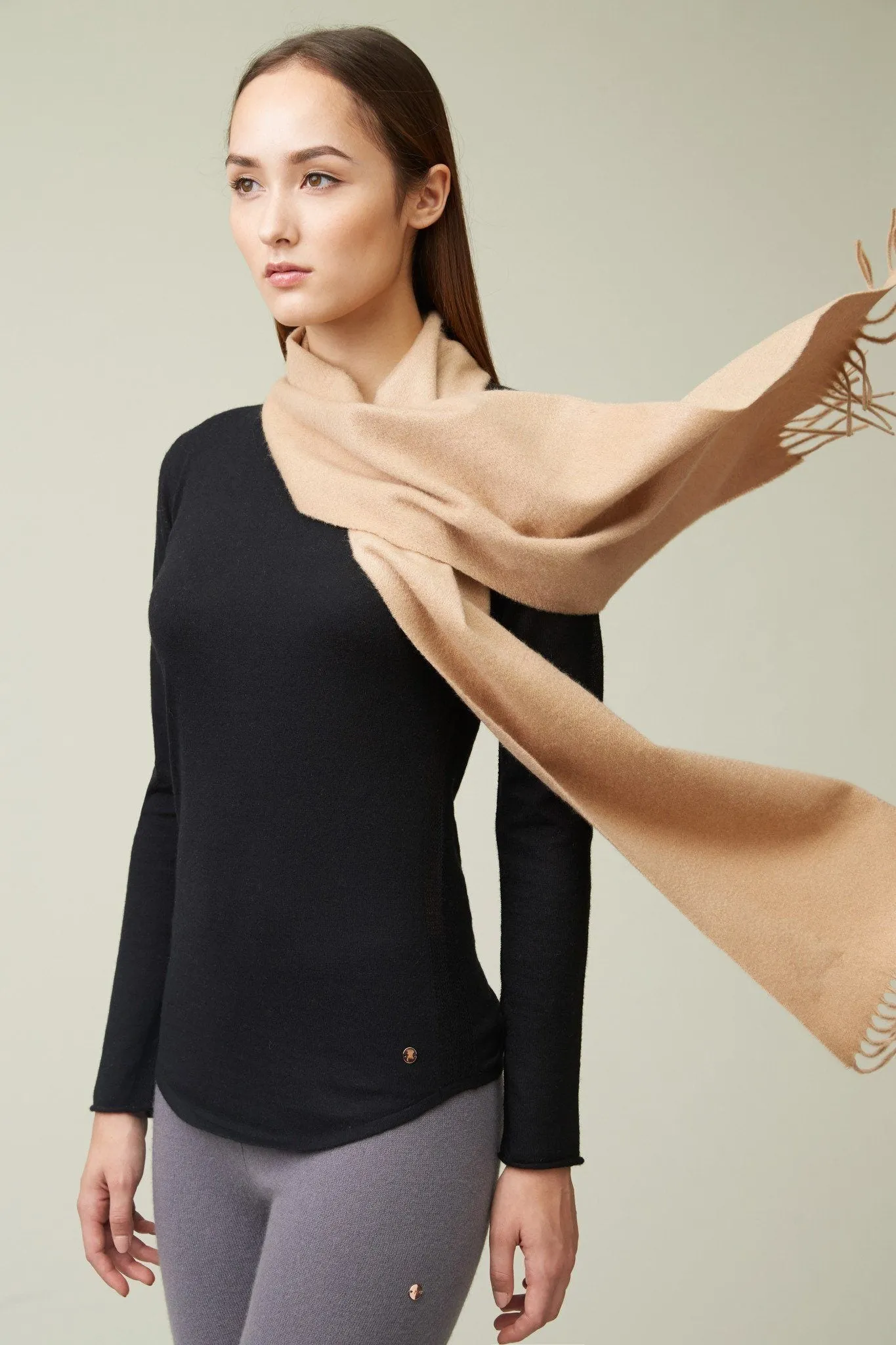 Cashmere Scarf - Camel [Seasonal Delight]