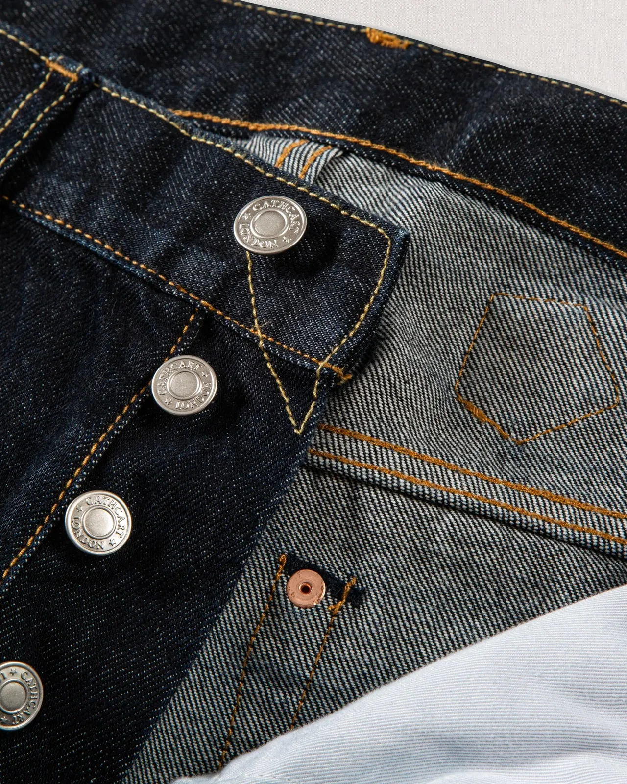Cathcart Heritage Cinch-Back Brakeman Jeans