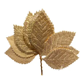 Decorative Artificial Fabric Leafs for Decoration Craft or Textile, 100Pcs - Design 59