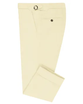 Dobby Cotton Lycra: Luscious Off-White