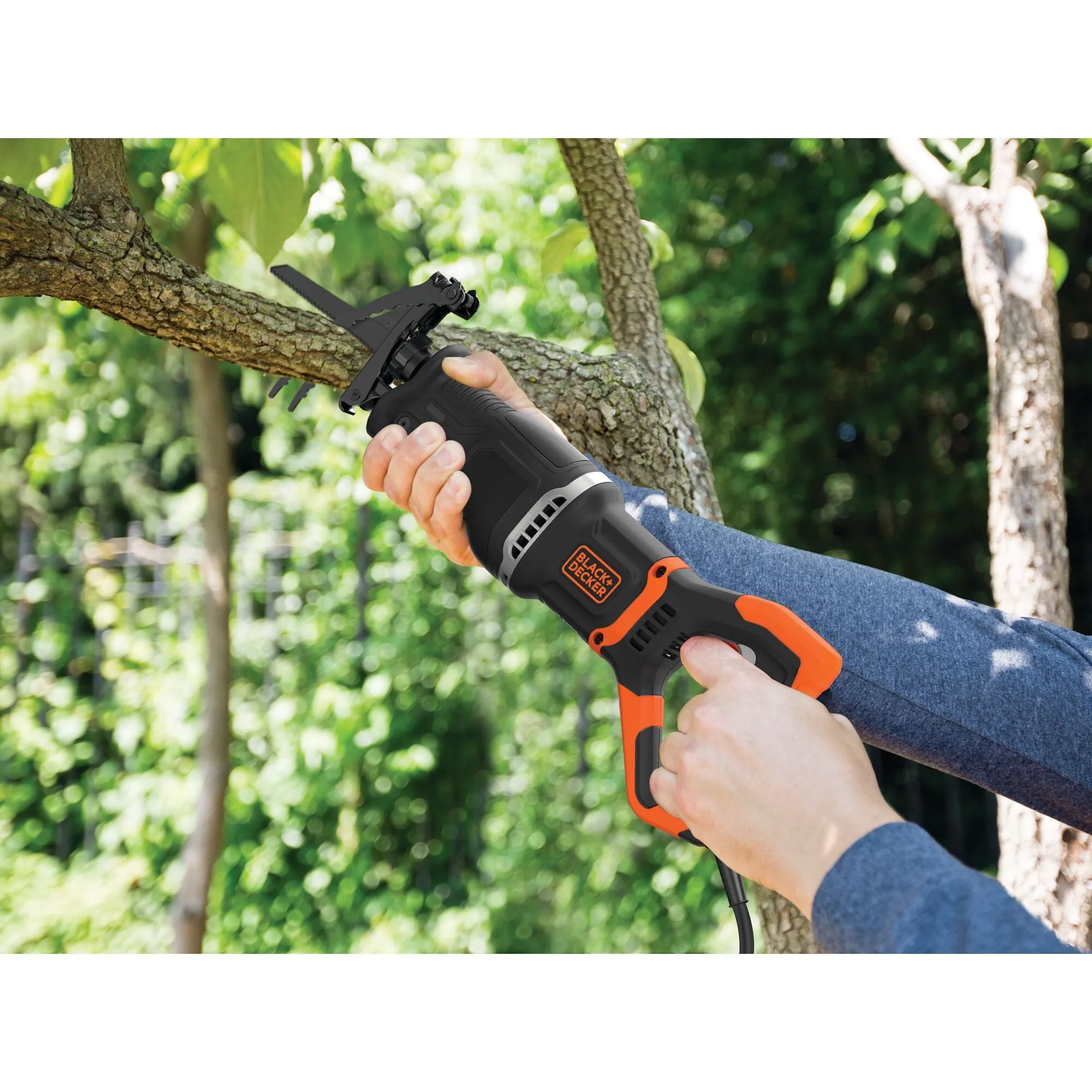 Electric Reciprocating Saw With Removable Branch Holder, 7 Amp