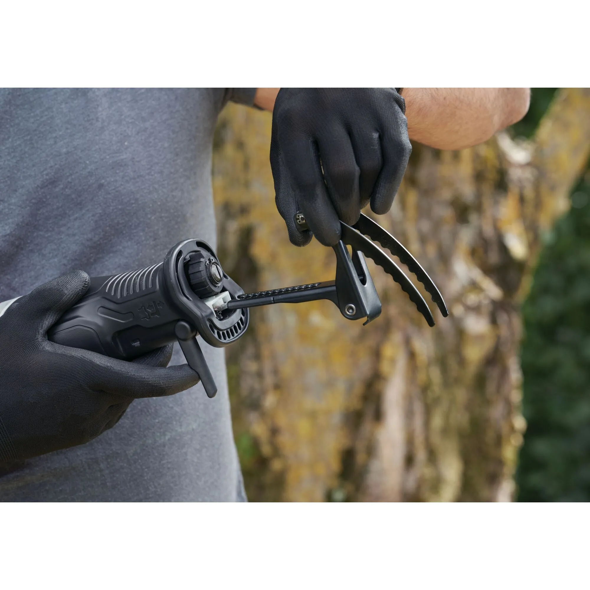 Electric Reciprocating Saw With Removable Branch Holder, 7 Amp