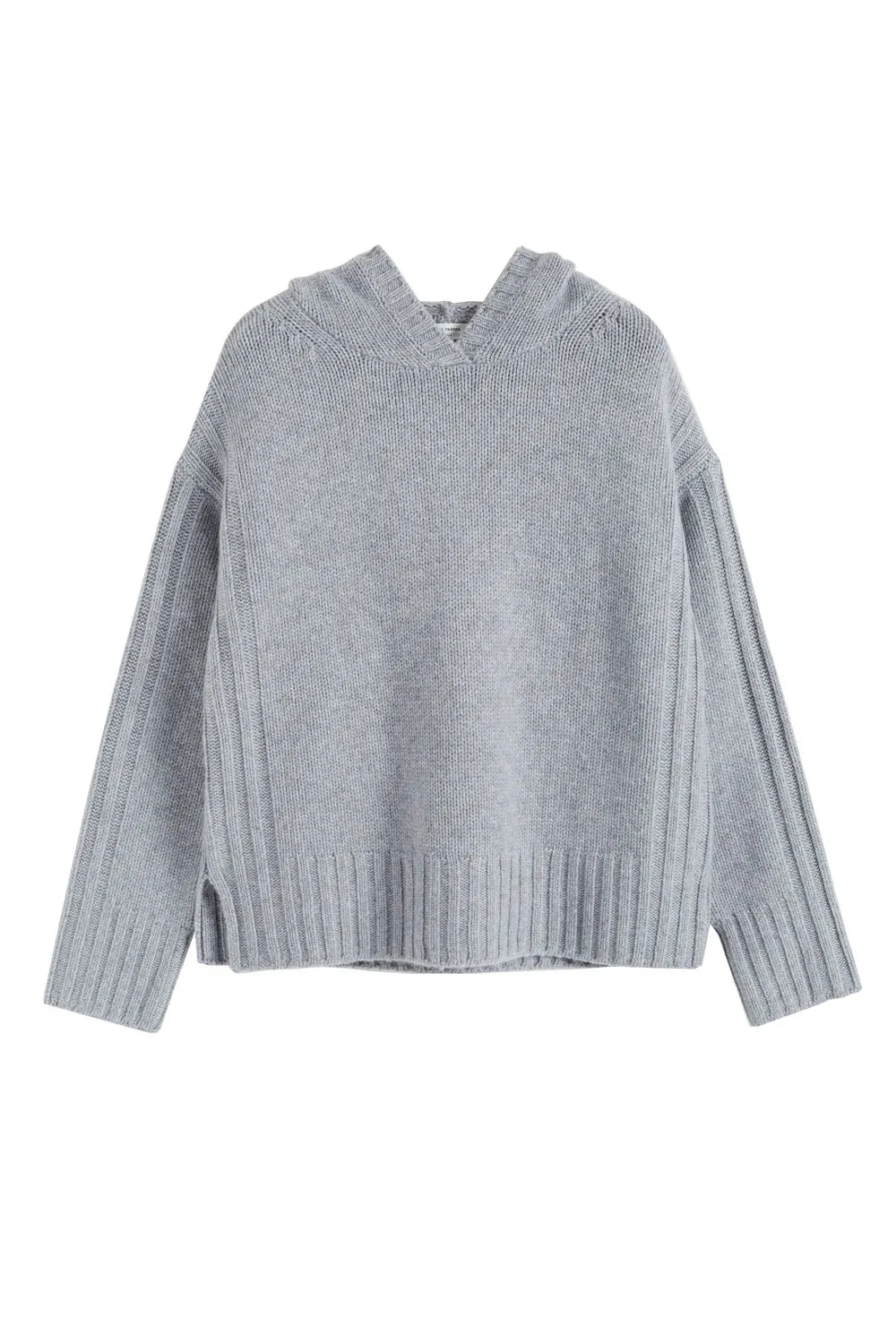 Grey Cashmere Hoodie