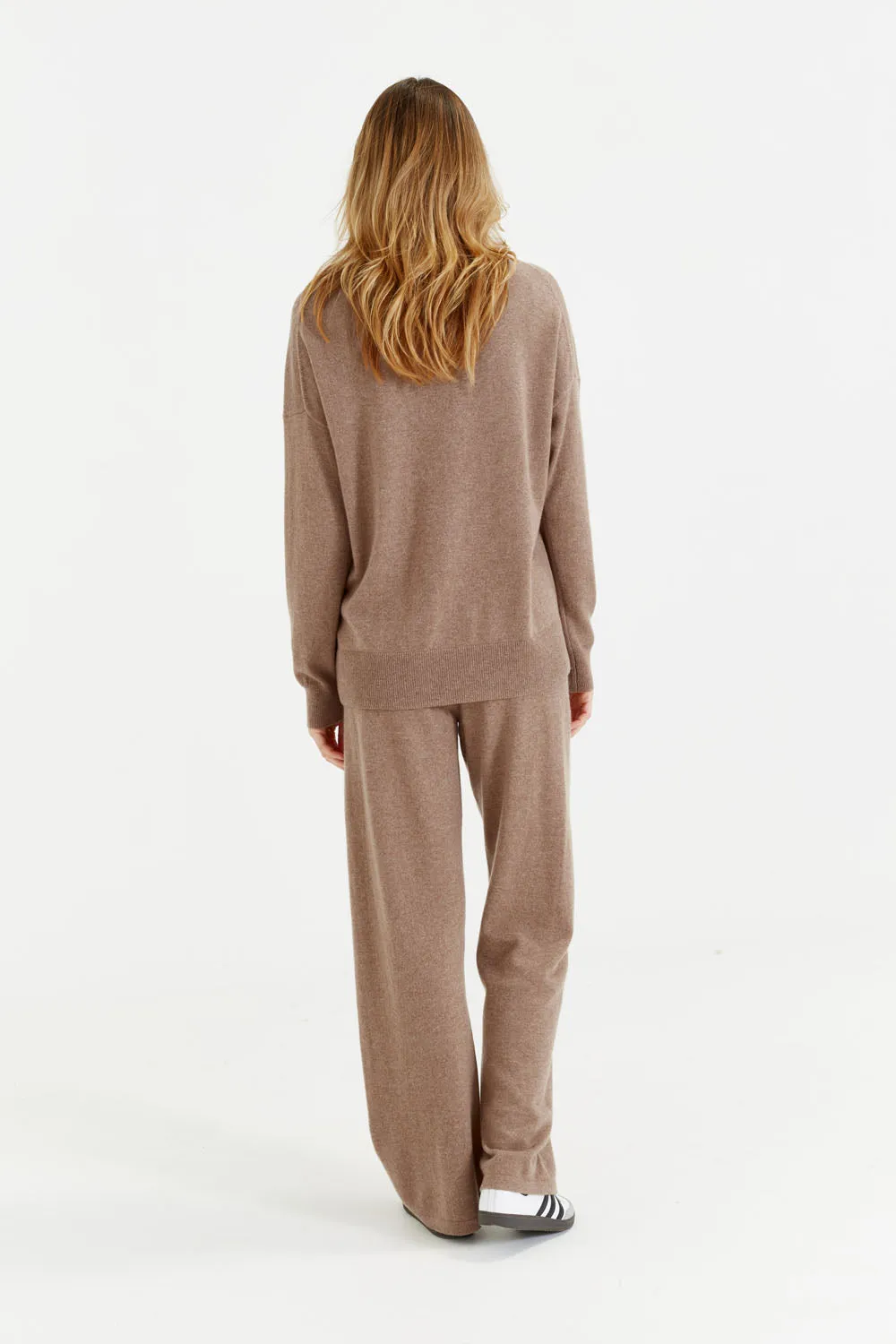 Hazel Wool-Cashmere Slouchy Sweater