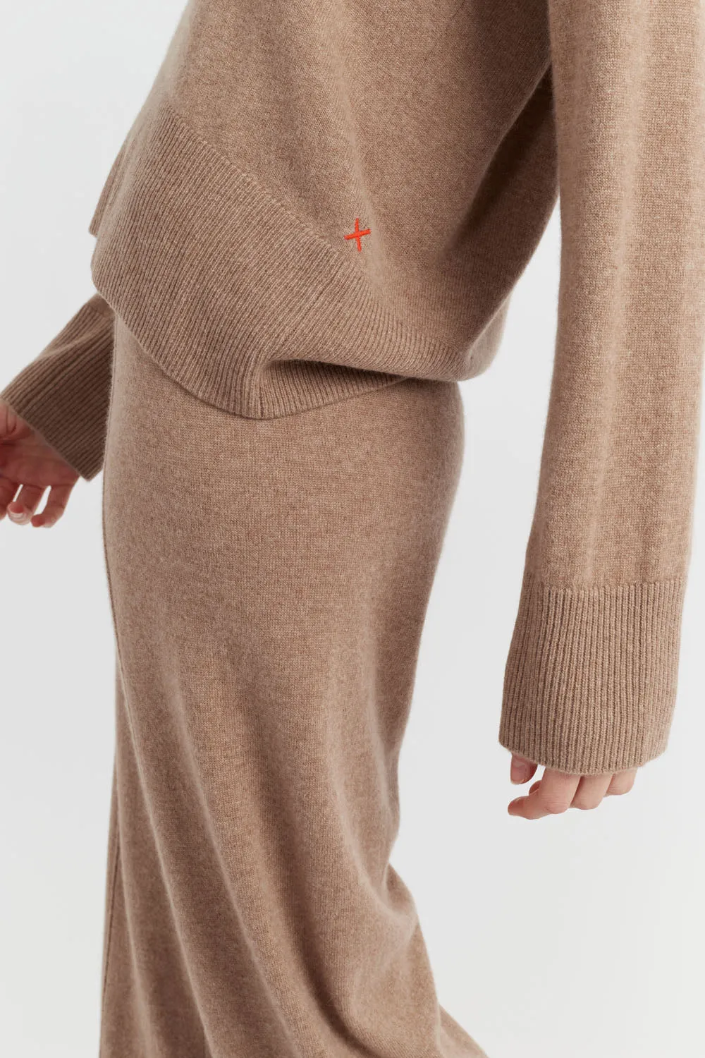 Hazel Wool-Cashmere Slouchy Sweater