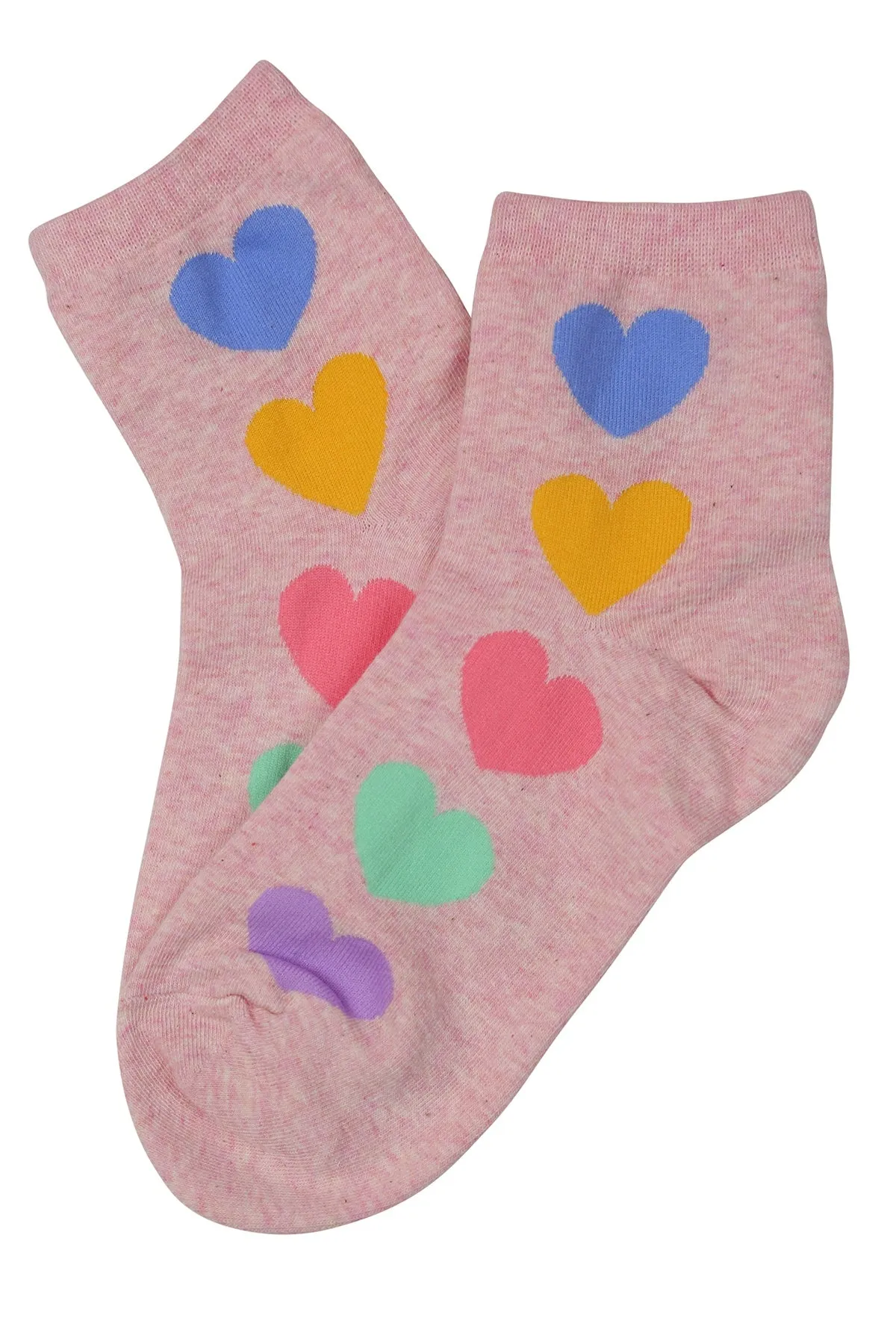 Home Sweet Home Cotton Socks Pink