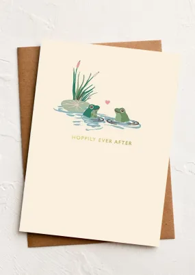 Hoppily Ever After Card