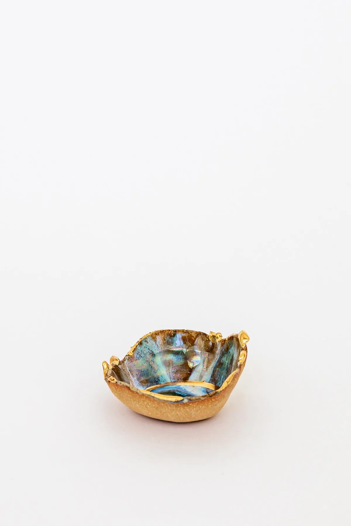 Iceland Dish, Geyser with Gold - Mini