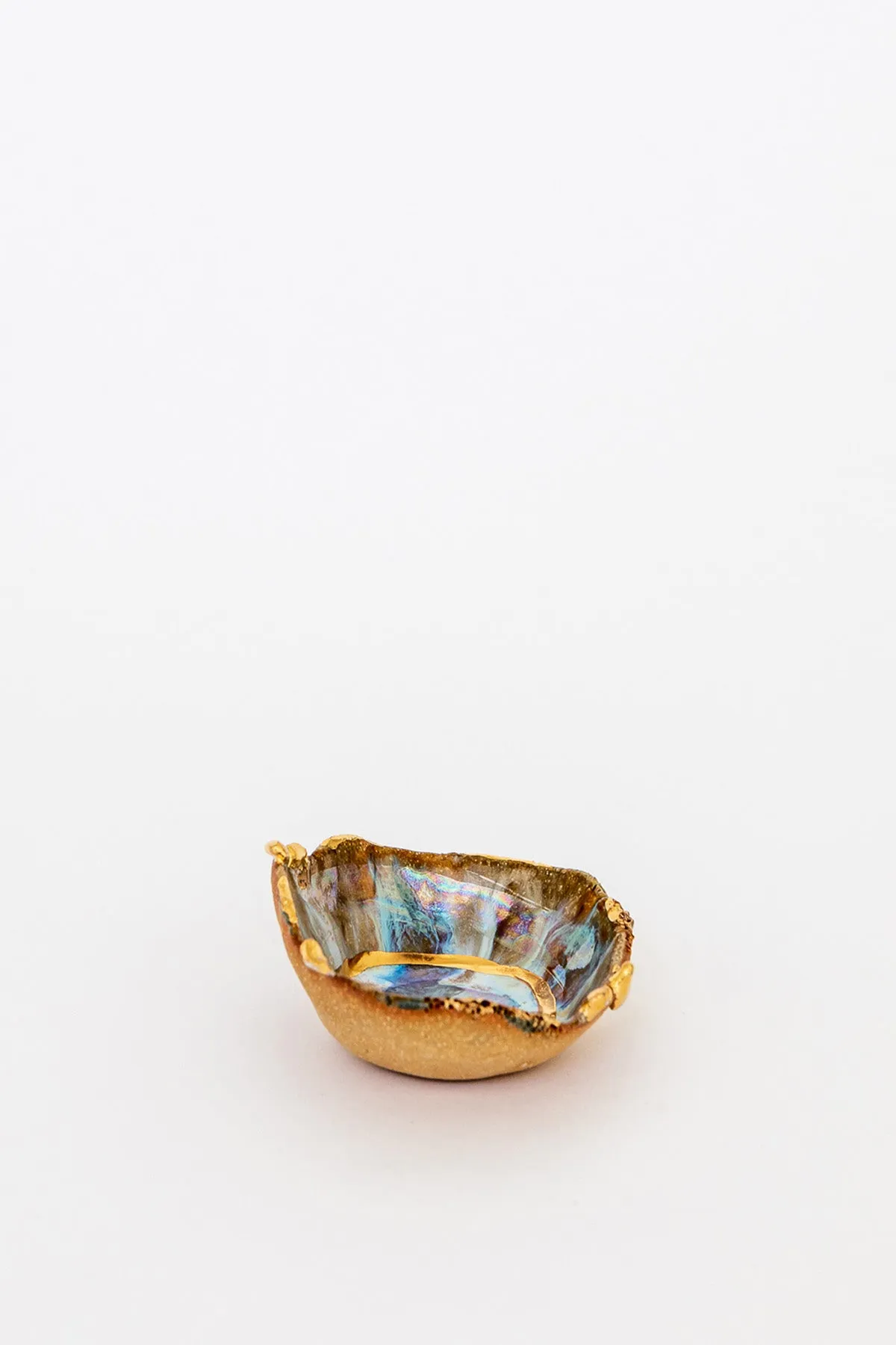 Iceland Dish, Geyser with Gold - Mini