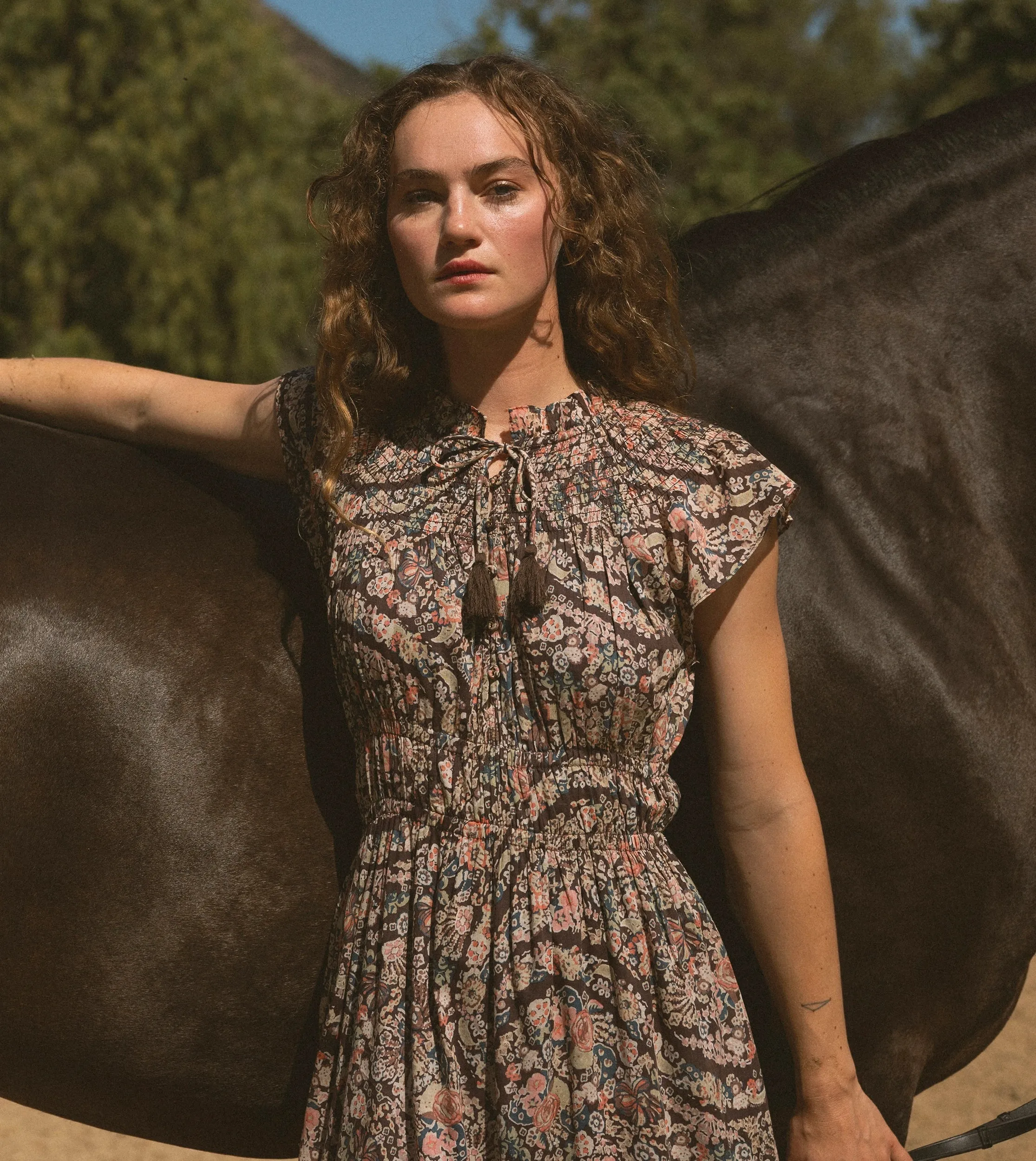 Indira Ankle Dress | Divina