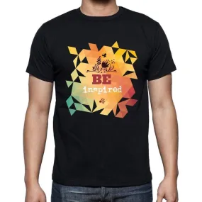 'inspired, Men's Short Sleeve Round Neck T-shirt 00118