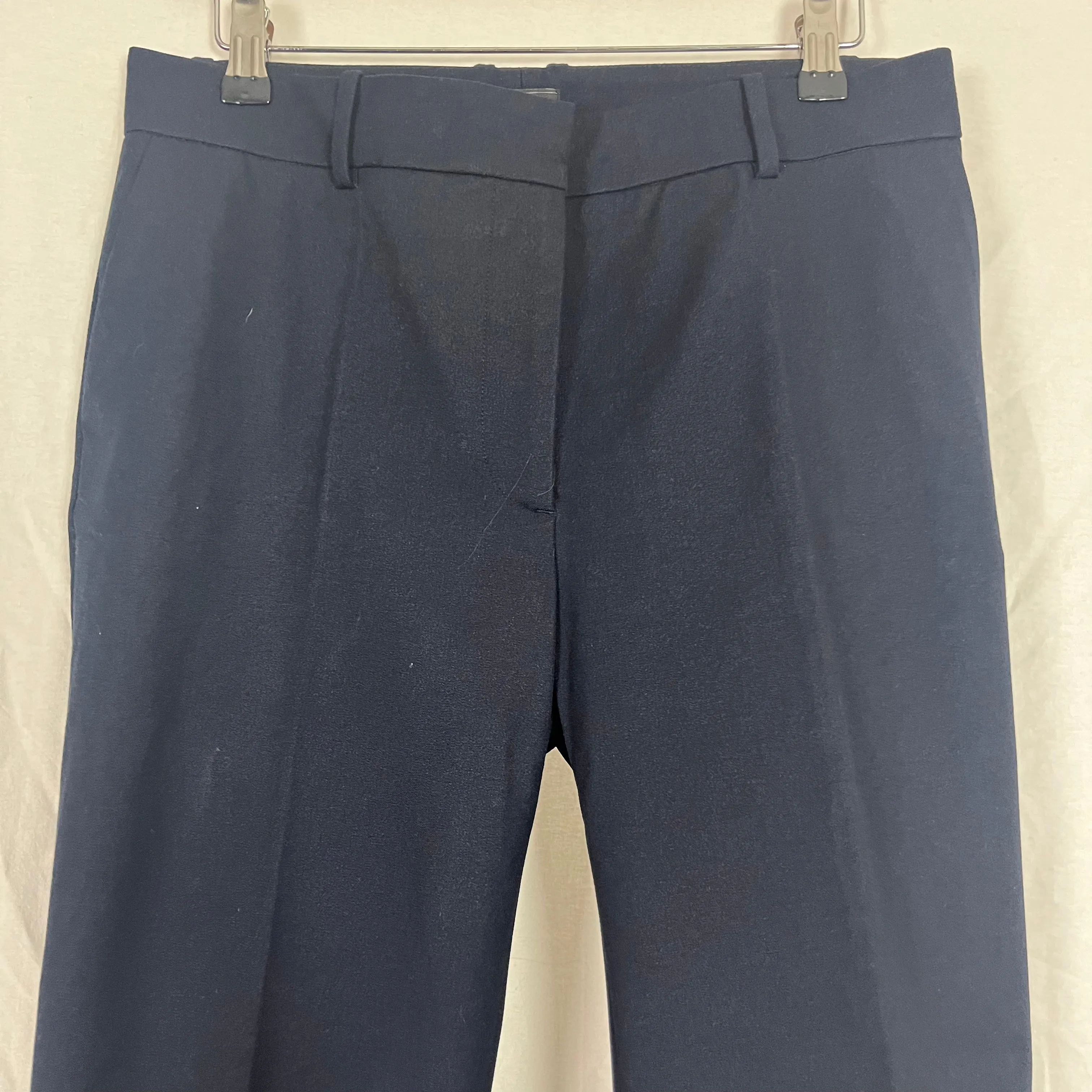 Joseph Brand New £225 Navy Gabardine Coleman Pants L