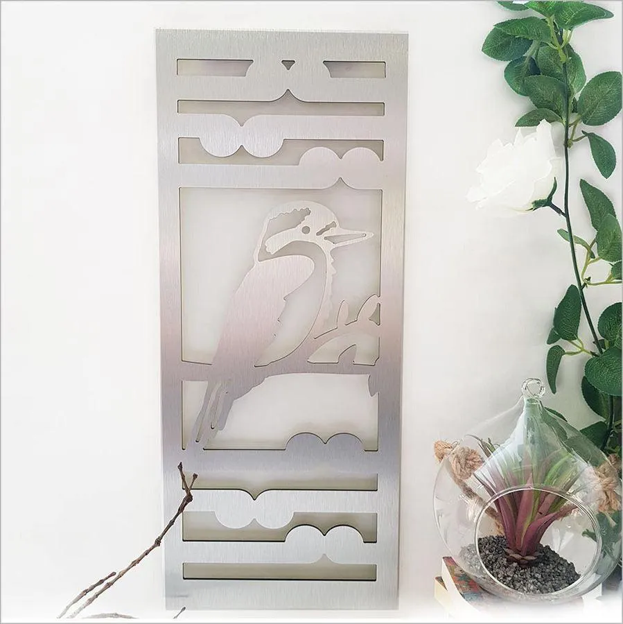 Kingfisher and Koru ACM Wall Panel