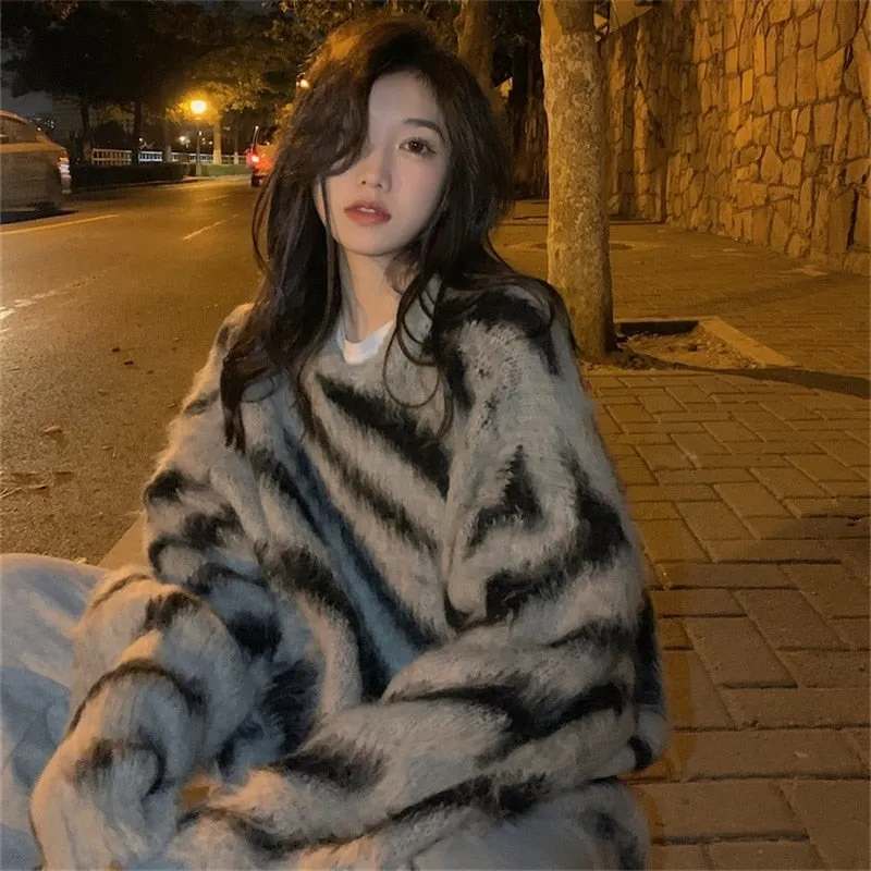Lazy Plush Knitted Sweater