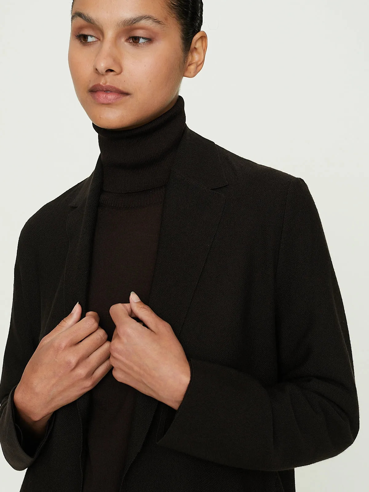 Light Weight Travel Jacket in Brown