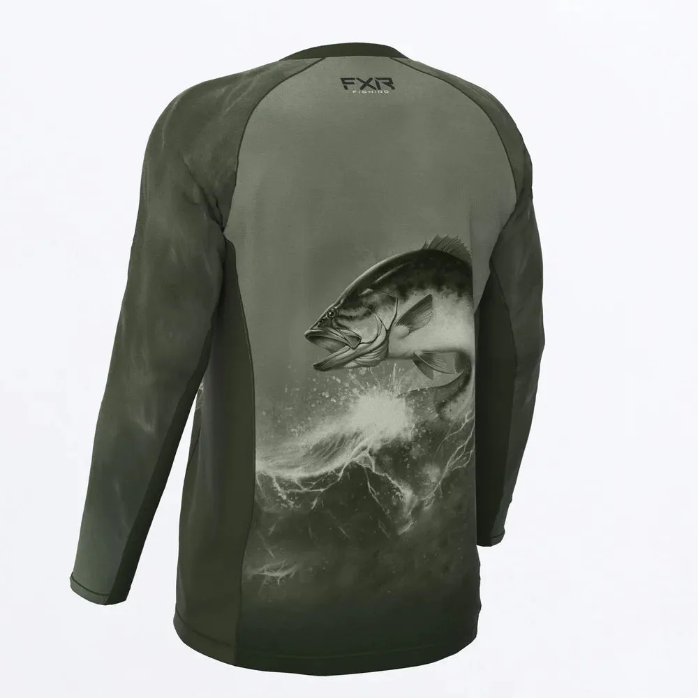 Long-Sleeved Shirt - FXR Men's Big Treble UPF Long Sleeve Shirt, 232083