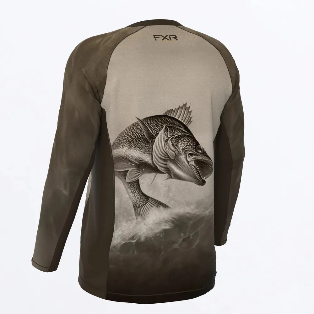 Long-Sleeved Shirt - FXR Men's Big Treble UPF Long Sleeve Shirt, 232083