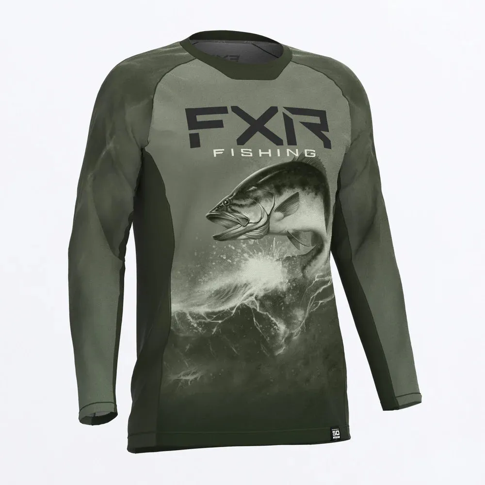 Long-Sleeved Shirt - FXR Men's Big Treble UPF Long Sleeve Shirt, 232083