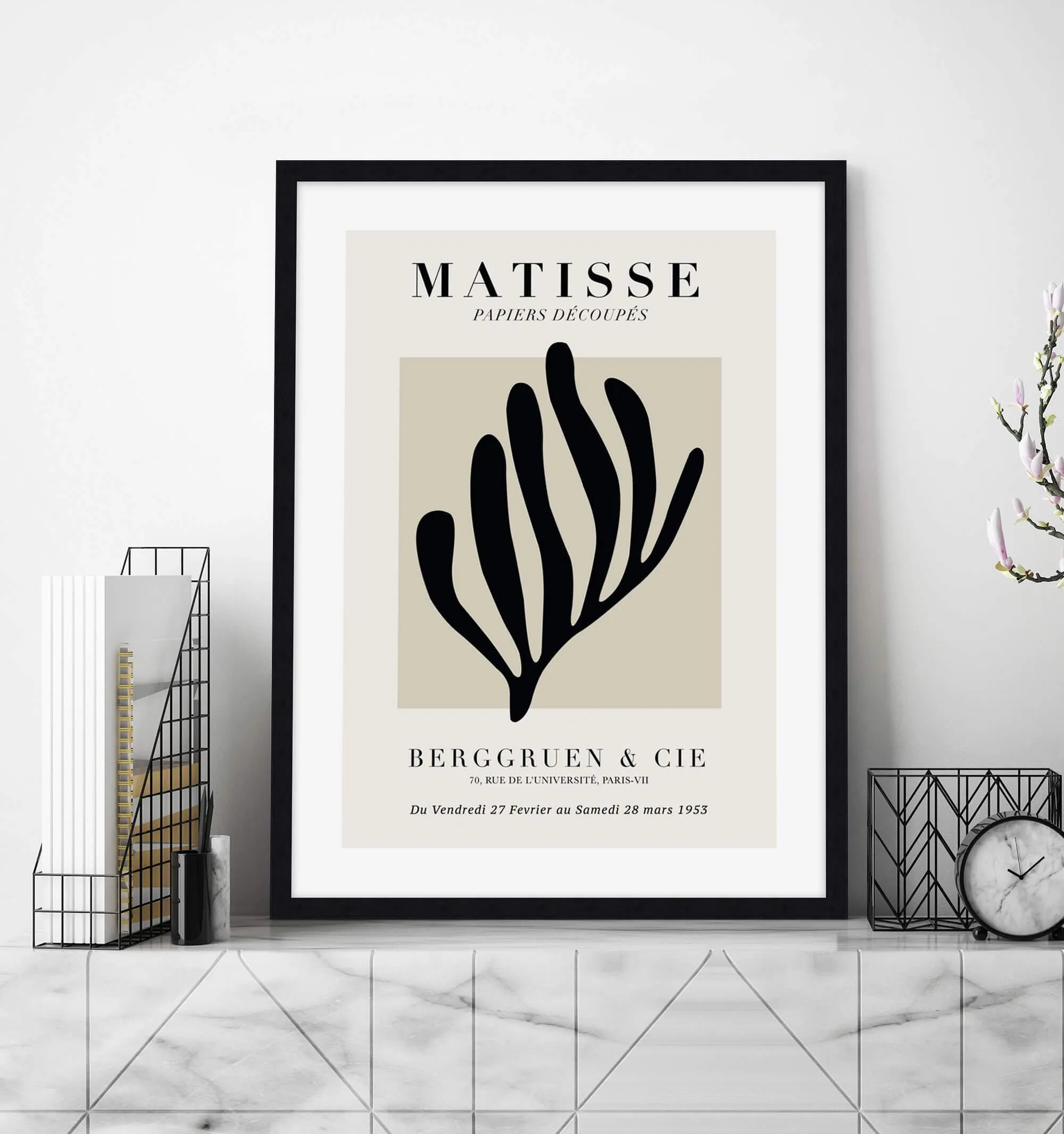 Matisse Coral Silhouette