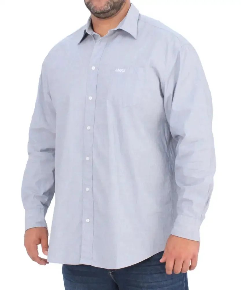 Mens Long Sleeve End On End Shirt