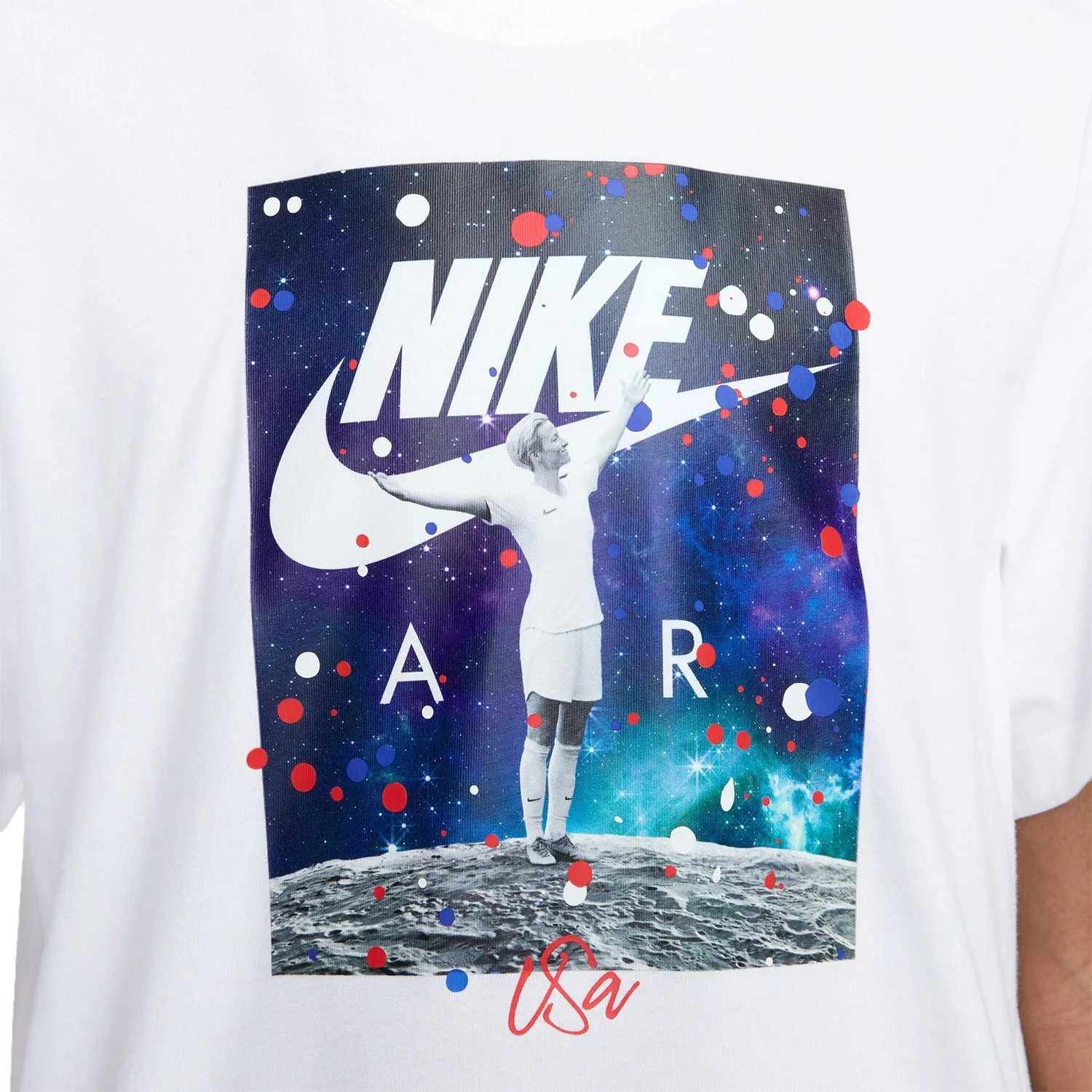 Men's Nike WNT Rapinoe Photo White Tee