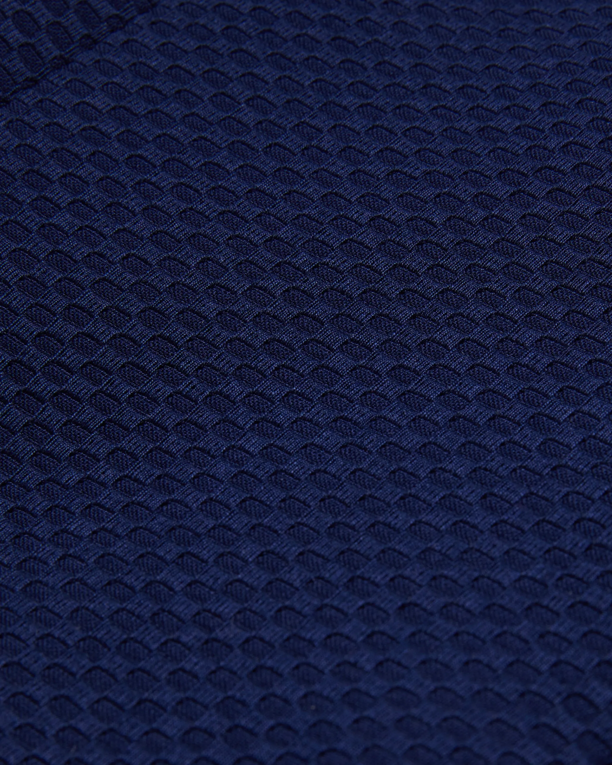 Michah Cropped Textured Jacket Navy