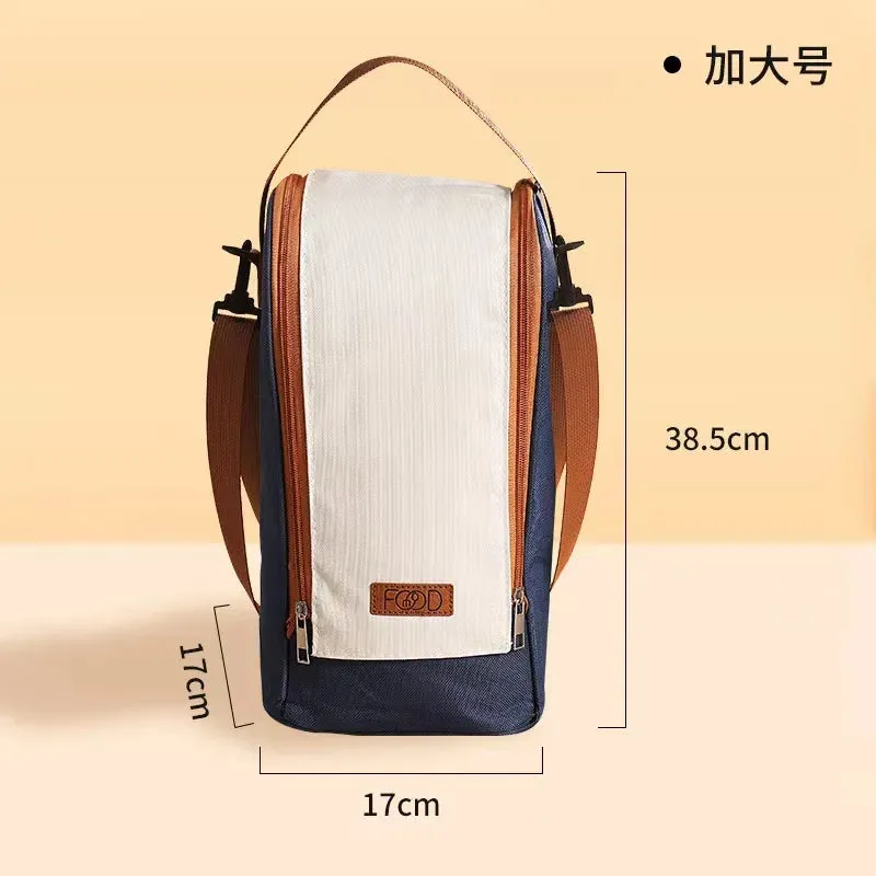 Multi-layer Round Lunch Box Stainless Steel Insulated Leakproof Bento for Kids Adults Portable Microwave Container School Picnic