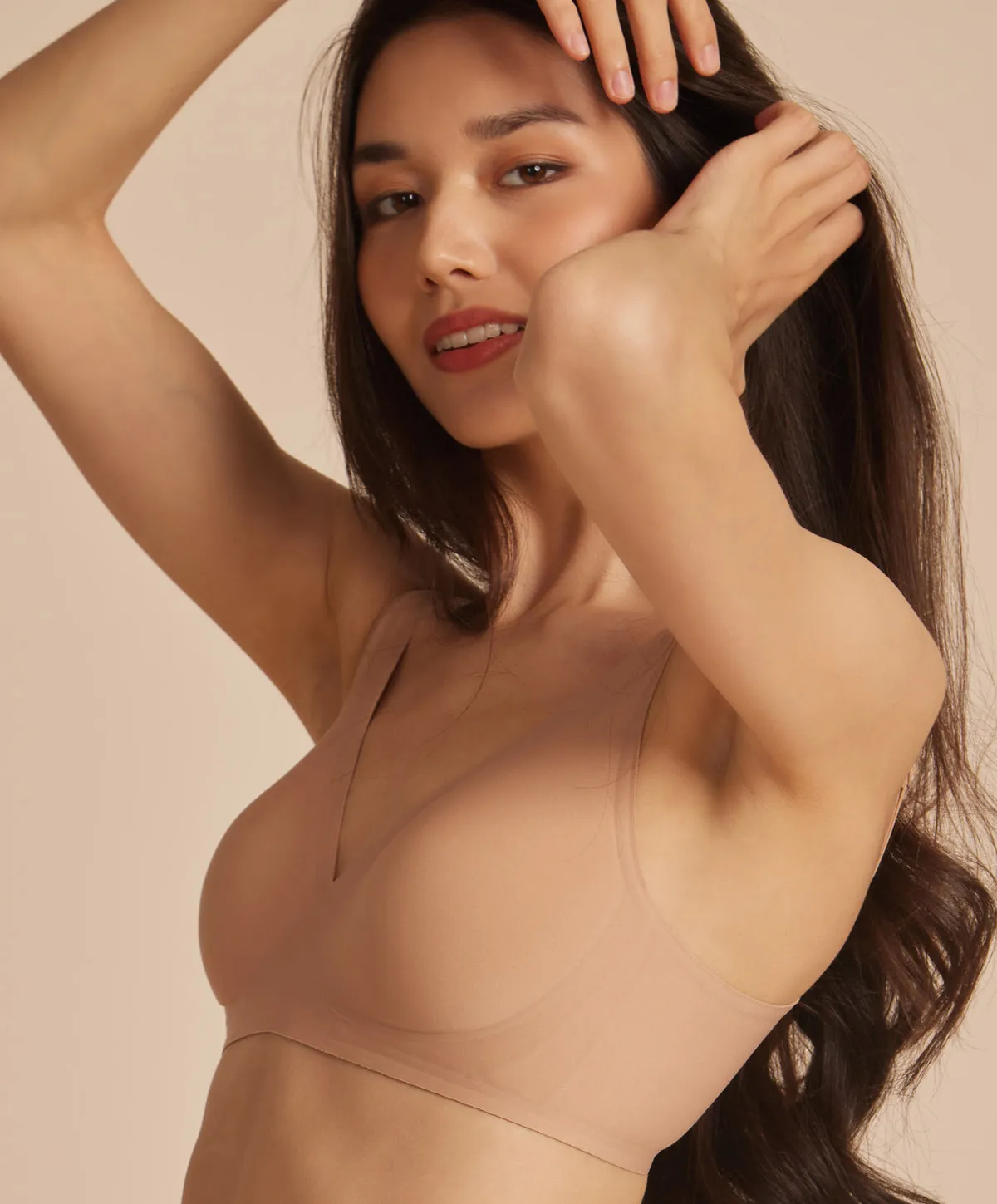 Next To Skin Seam Free Plunge Bralette