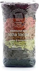 Potholder Loops - Lotta Loops Pack (Traditional Size)