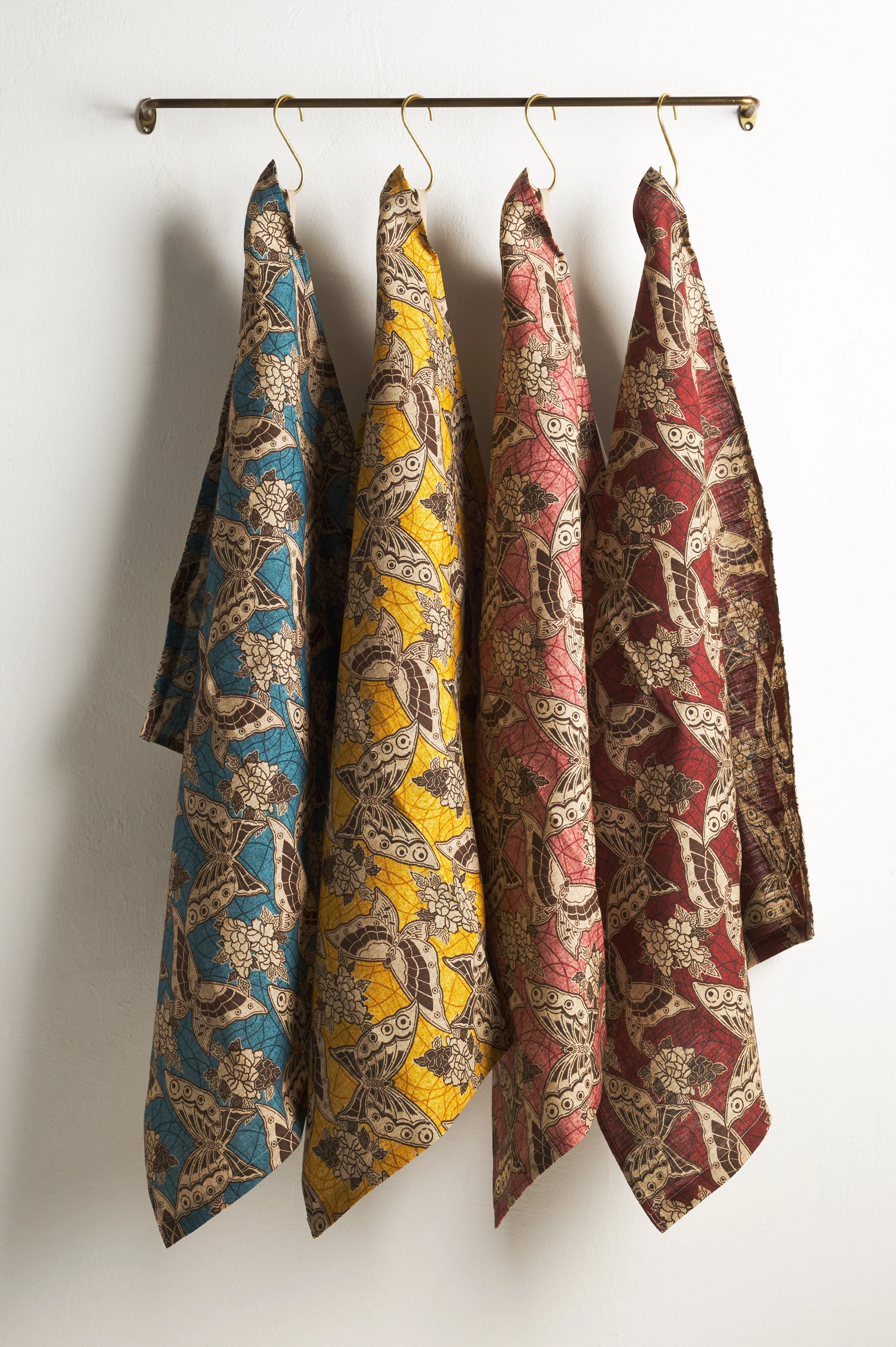 PRINTED LINEN KITCHEN TOWEL