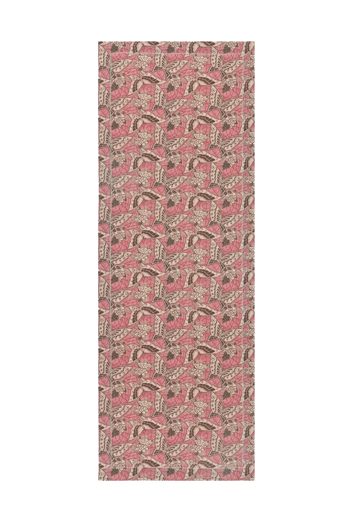 PRINTED LINEN TABLE RUNNER