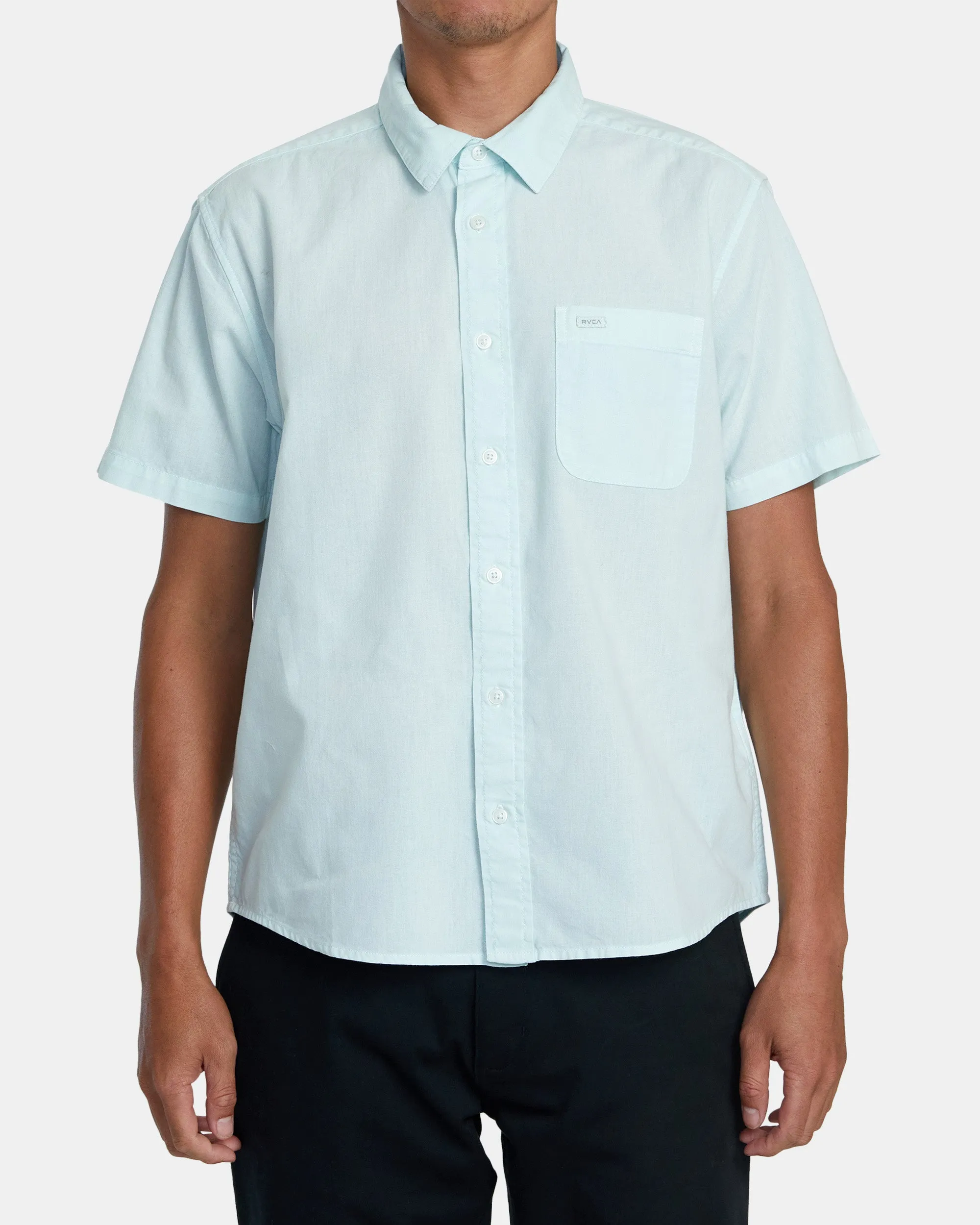 PTC Woven II Short Sleeve Shirt - Light Blue