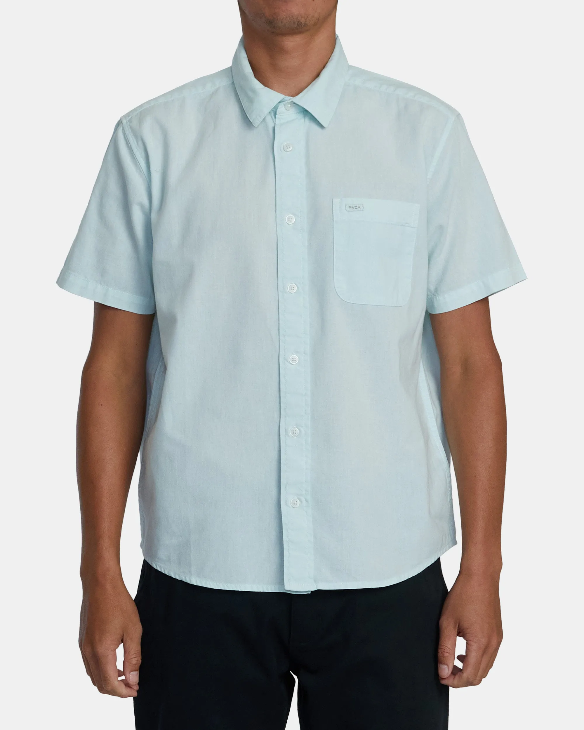 PTC Woven II Short Sleeve Shirt - Light Blue