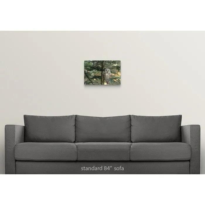 " Owl in Tree " Canvas Wall Art