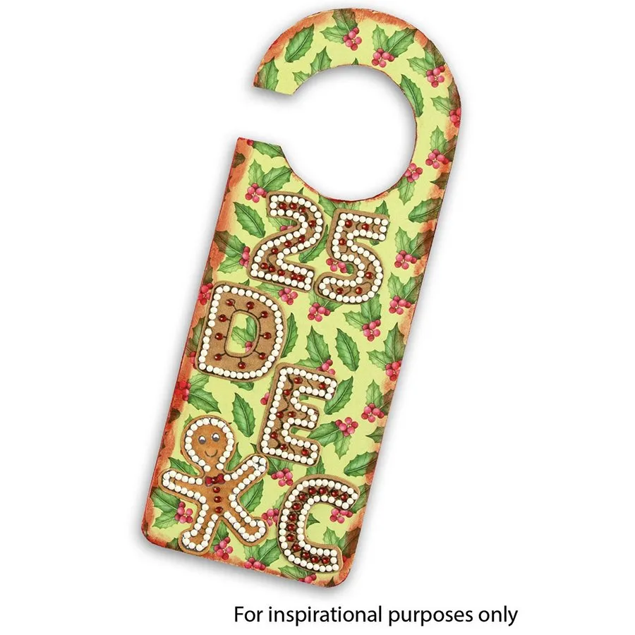 "Sparkalicious Cookie" Crystal Art Numbers A5 Stamp Set