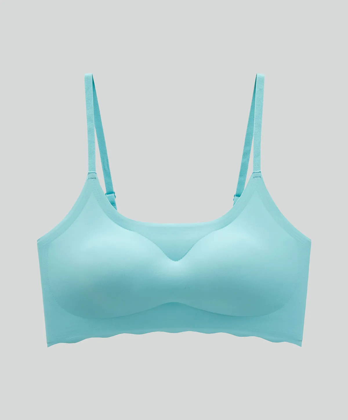 Slip On Seam Free Adjustable Straps Bralette 202-2931V